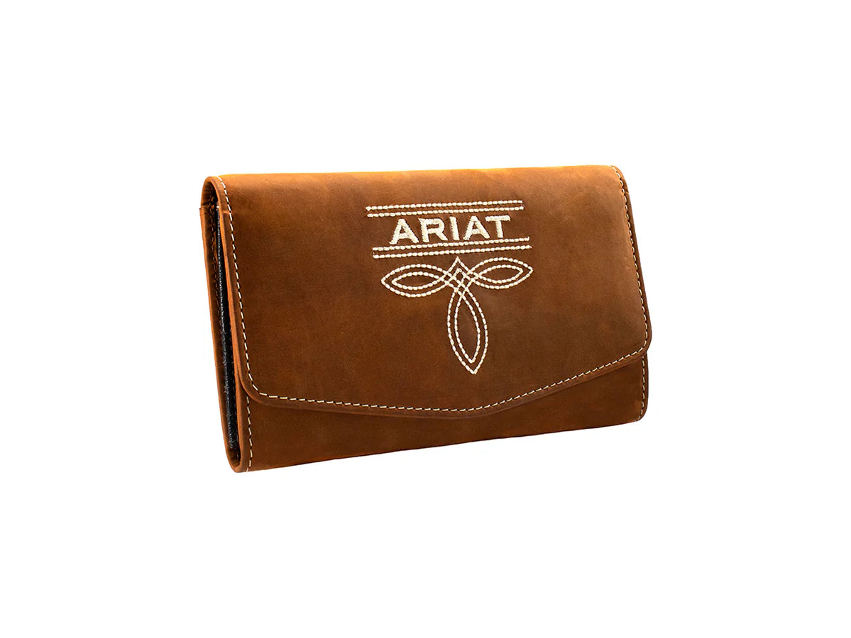 Ariat Lynn Wallet Medium Brown
