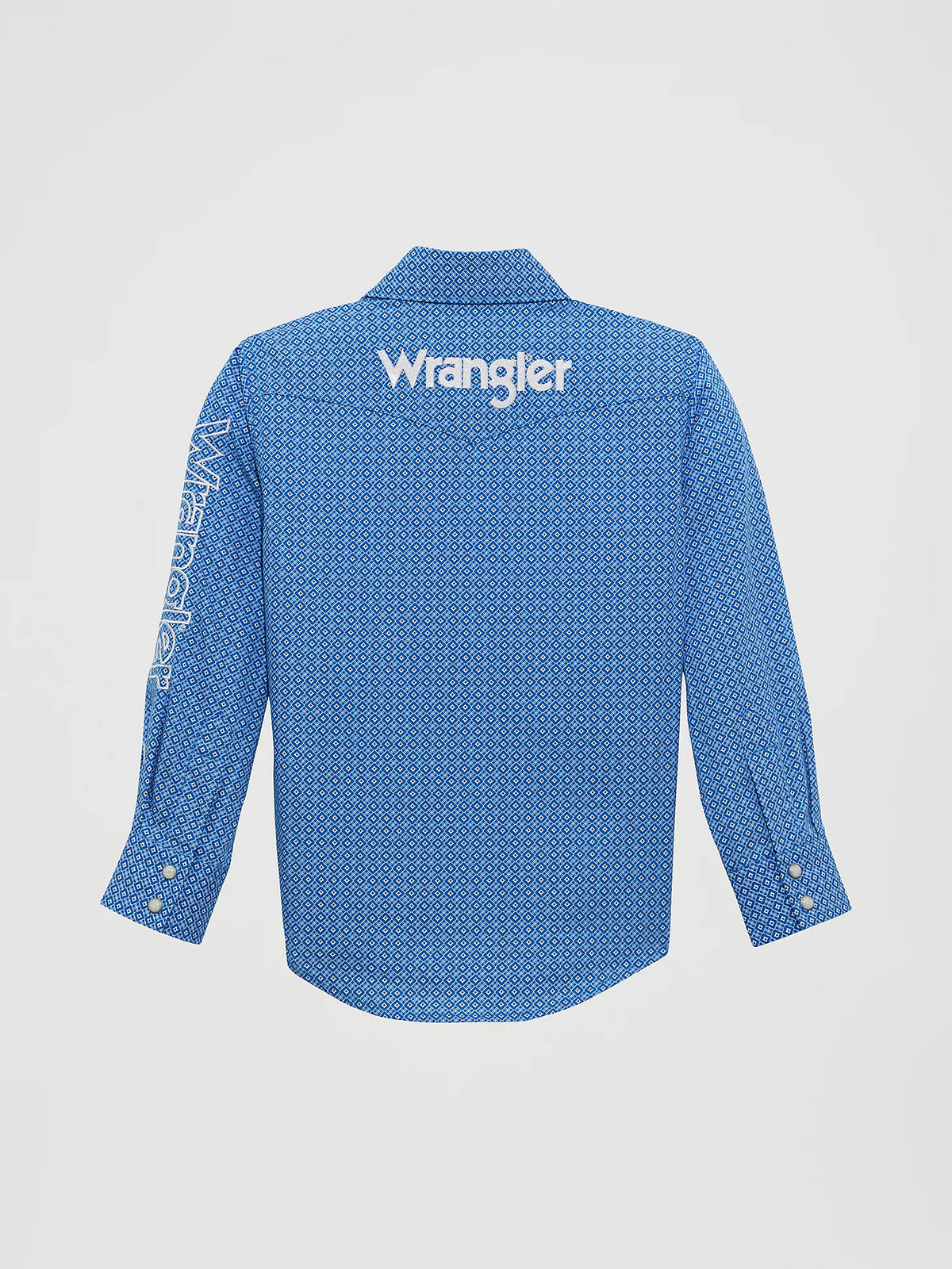 Wrangler Boys Western Logo LS Shirt