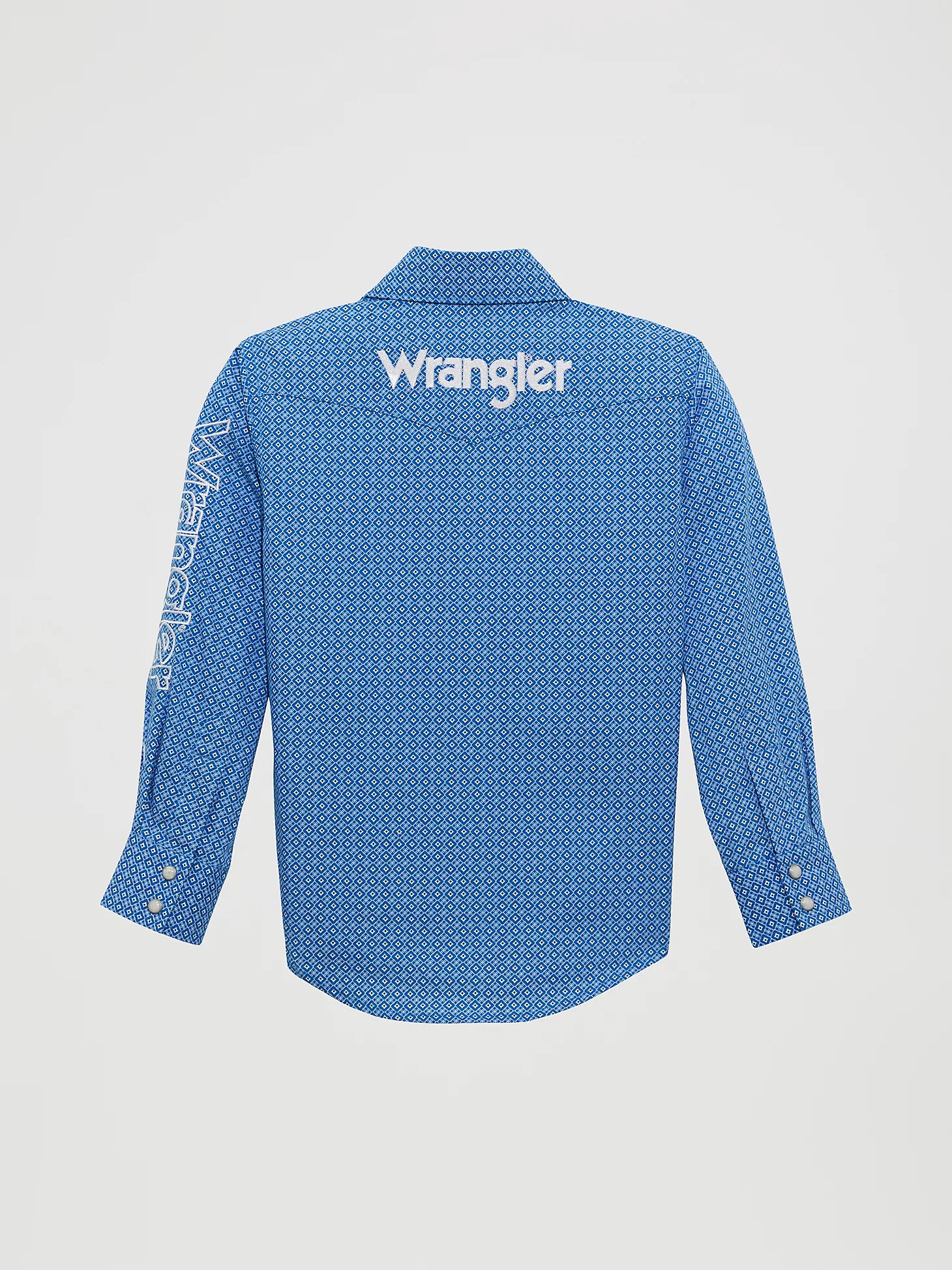 Wrangler Boys Western Logo LS Shirt