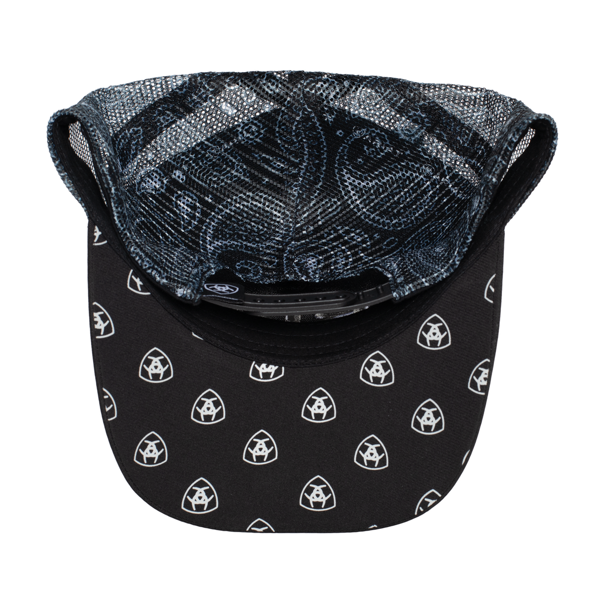 Ariat Paisley Trucker Cap Black
