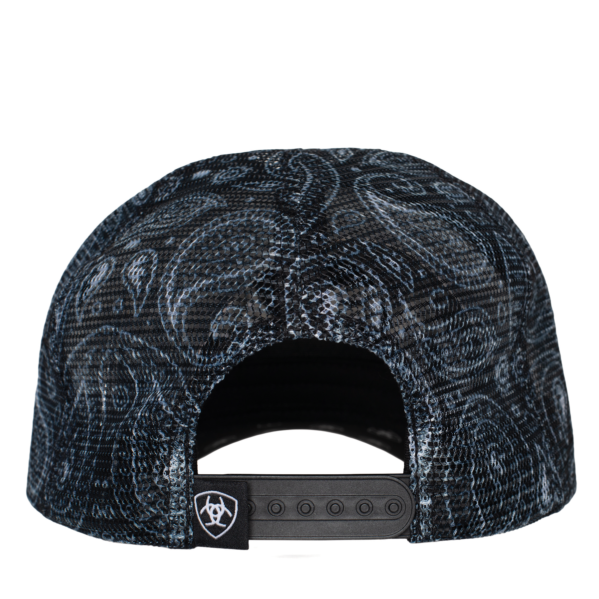 Ariat Paisley Trucker Cap Black | Country Clothing - Caps |Saddleworld Ipswich