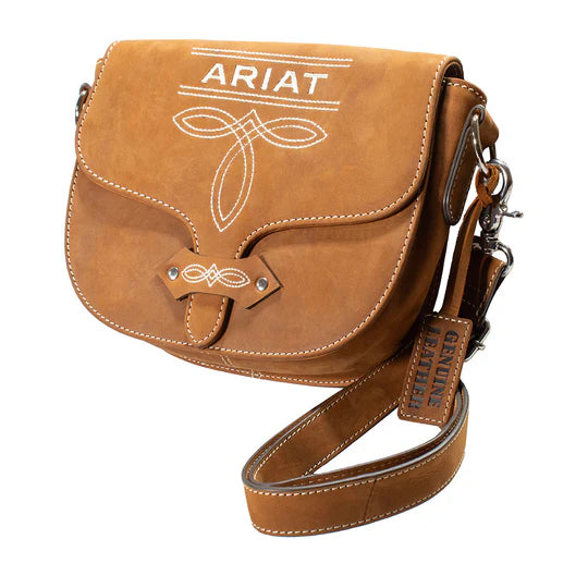 Ariat Lynn Small Crossbody Medium Brown