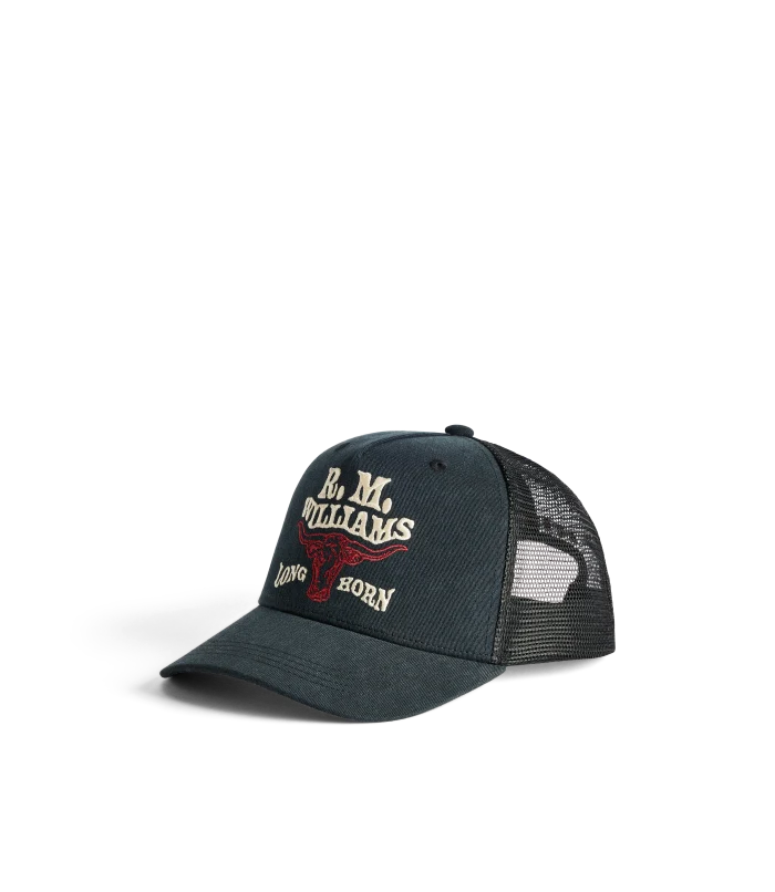 RM Williams Longhorn Trucker Cap