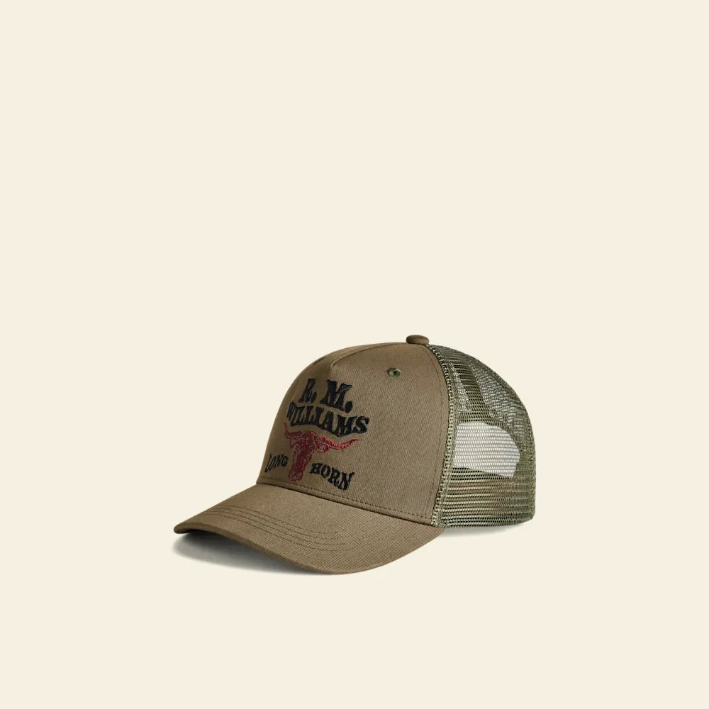 RM Williams Longhorn Trucker Cap