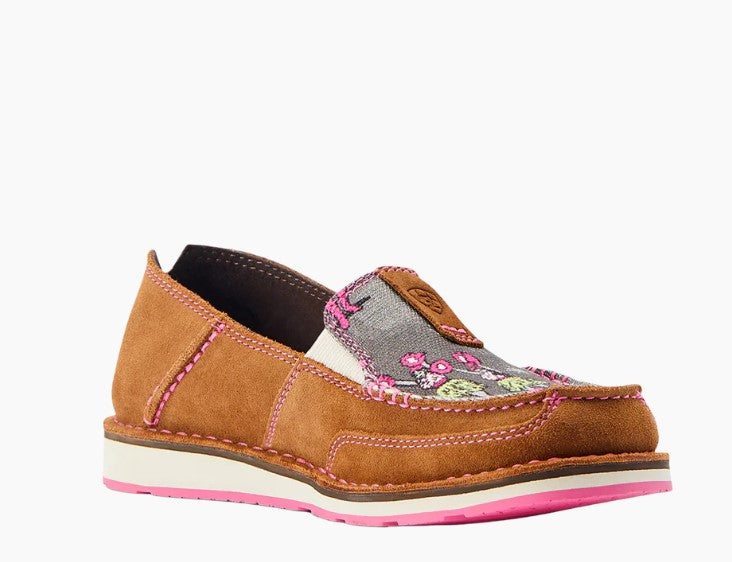 Ariat Wms Cruiser Western Aloha Nutty Bean/Hula Print - Easter Special