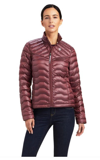 Ariat Wms Ideal Down Jacket Iridescent Wild Ginger - Winter Black Friday Sale