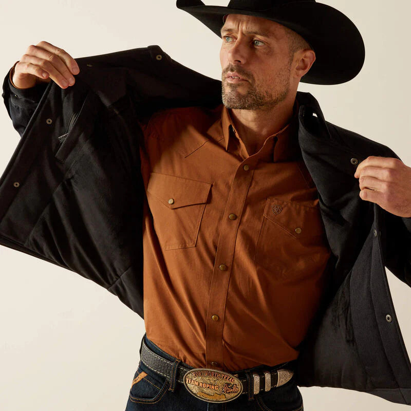 Ariat Mns Relentless Weatherford Insulated Jacket Charcoal Heather - Winter Black Friday Sale