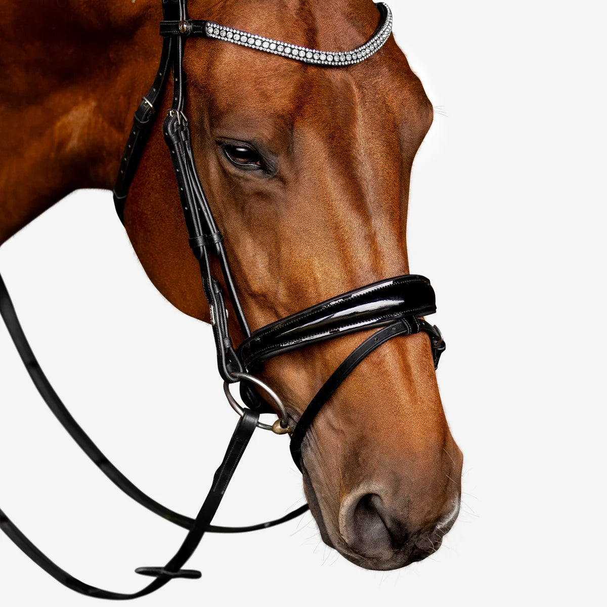 Lumiere Amie Flat Leather Bridle Hanoverian