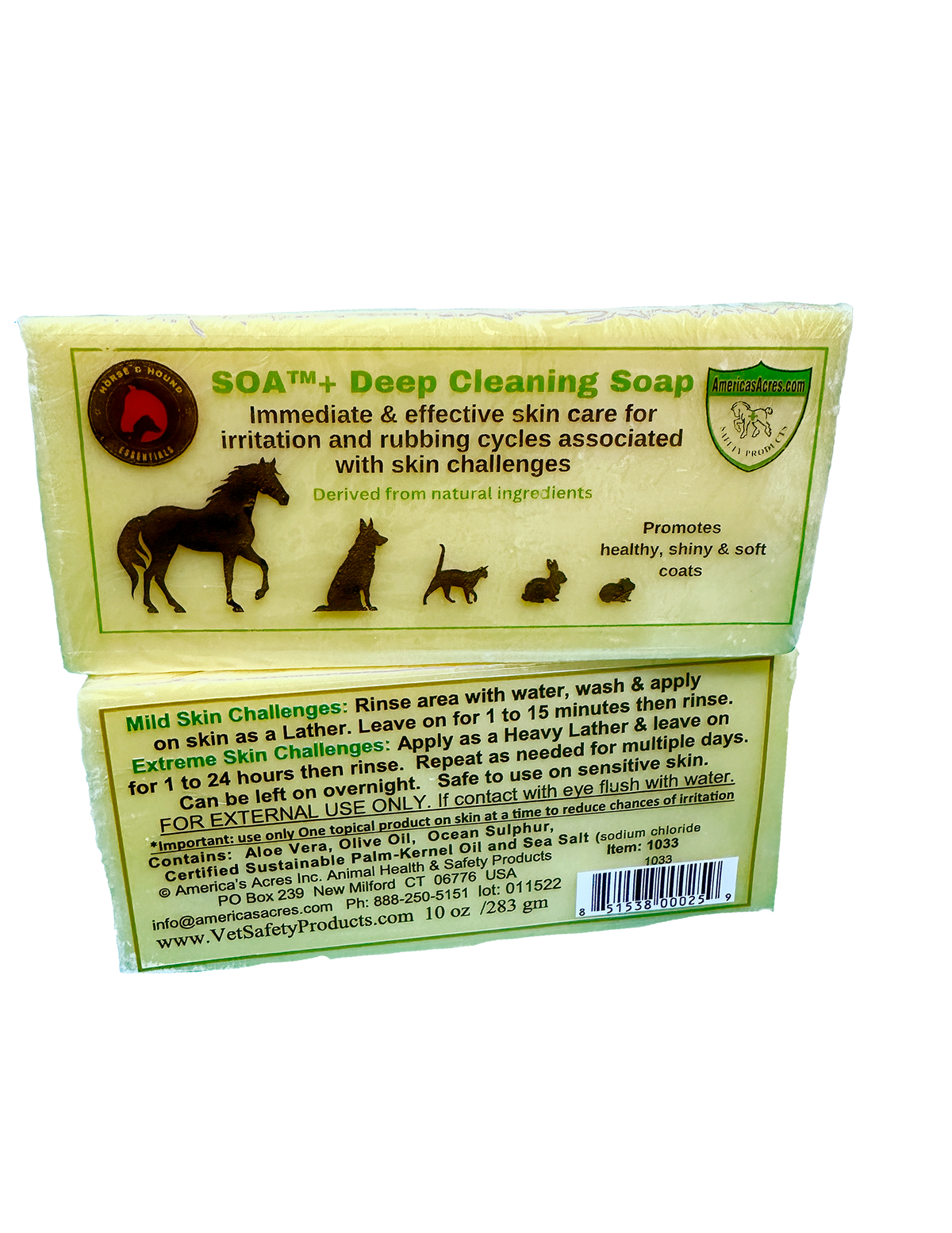 SOA+ Cleaning Soap 300gm