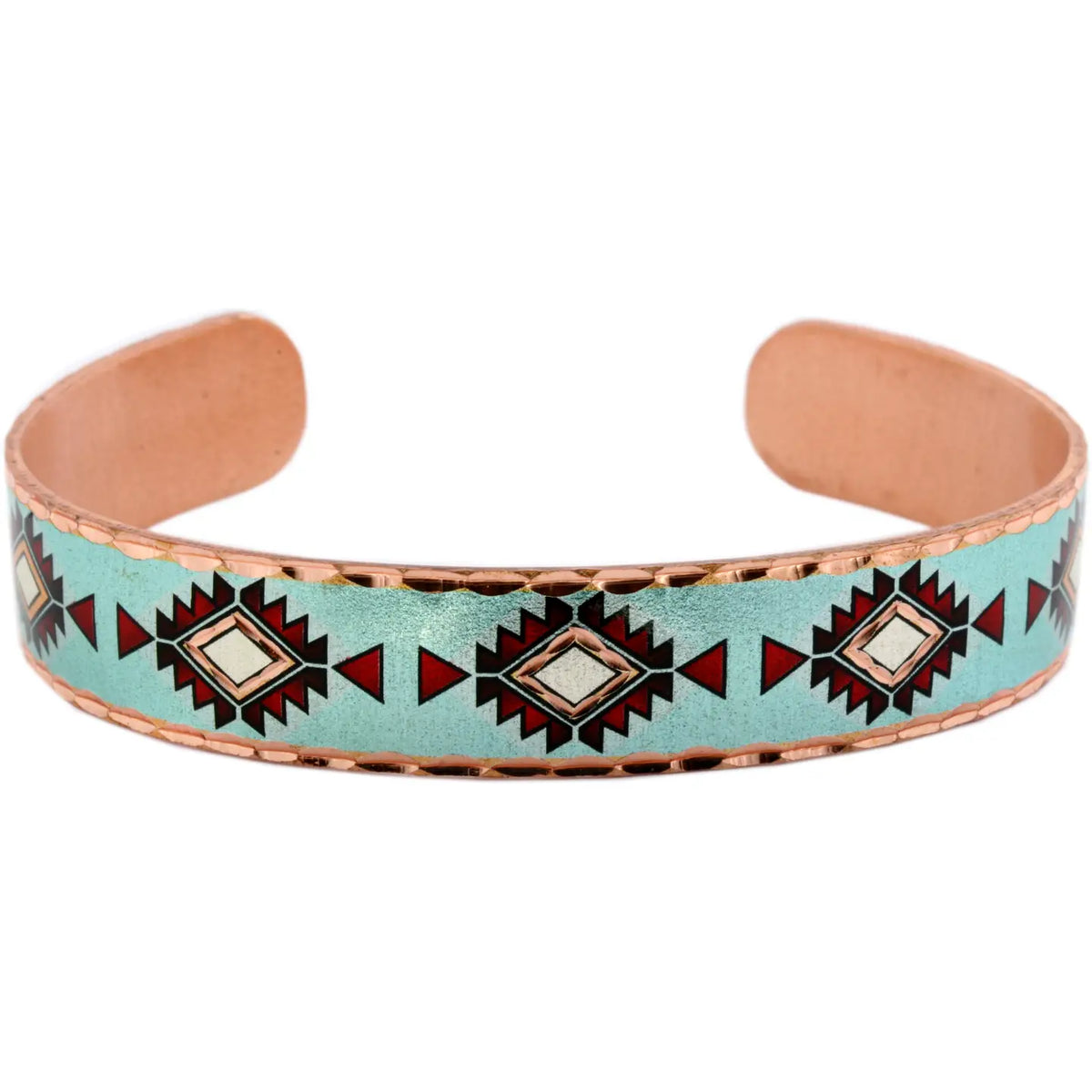 Aquamarine Native Cuff Bracelets | Giftware - Jewellery | Saddleworld Ipswich