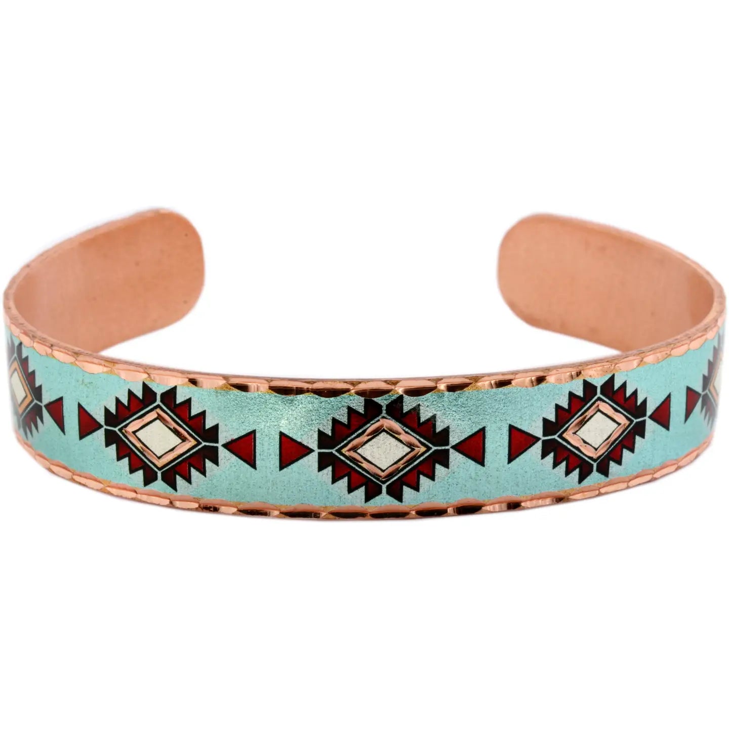 Aquamarine Native Cuff Bracelets | Giftware - Jewellery | Saddleworld Ipswich