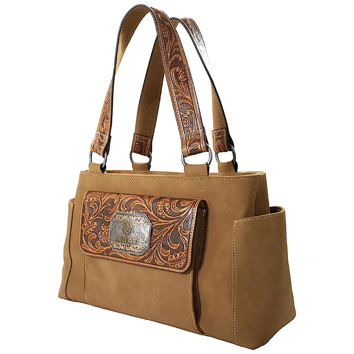 Ariat Evelyn Satchel Tan