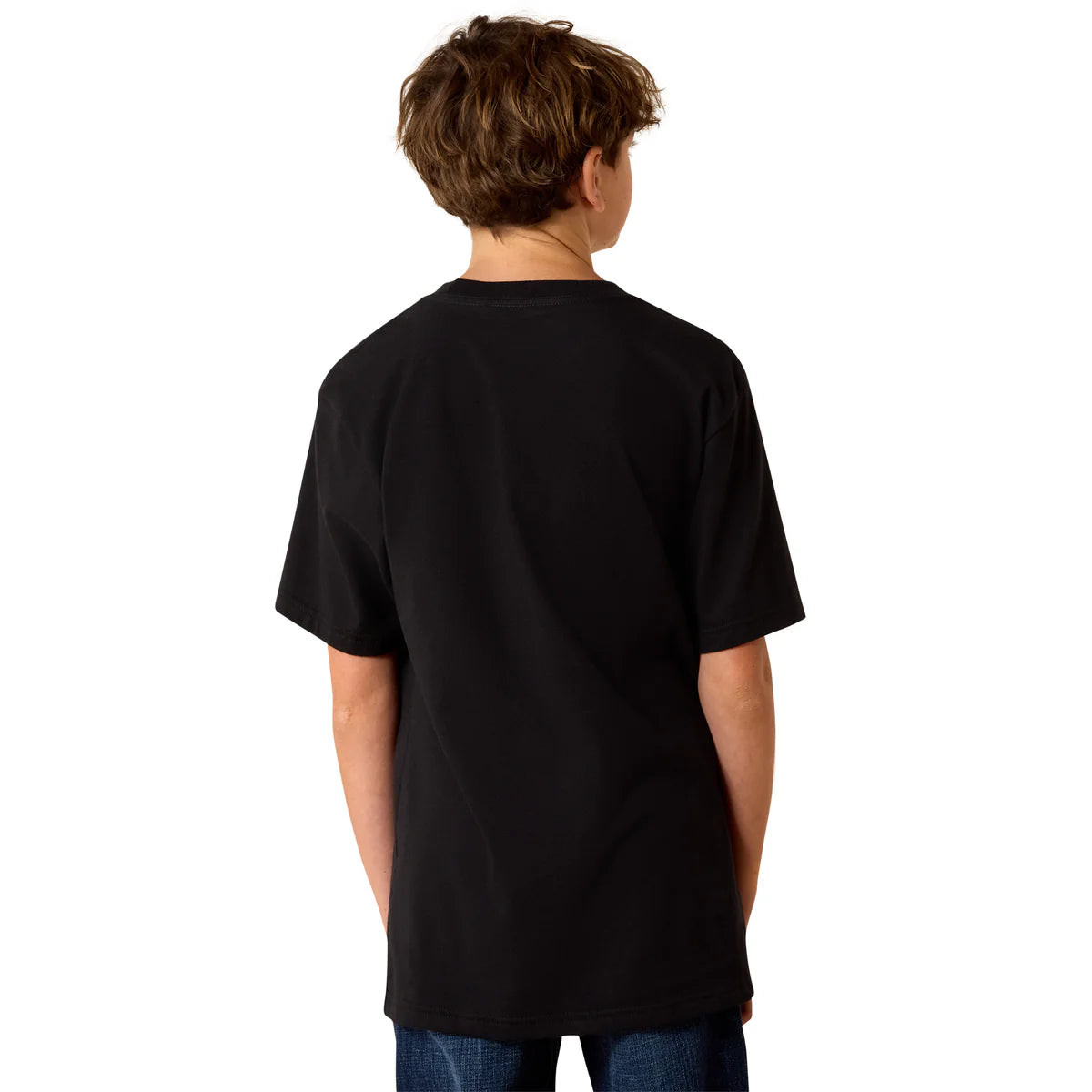 Ariat Bys Highland Sundowner SS Tee Black | Country Clothing - Childrens Clothing | Saddleworld Ipswich