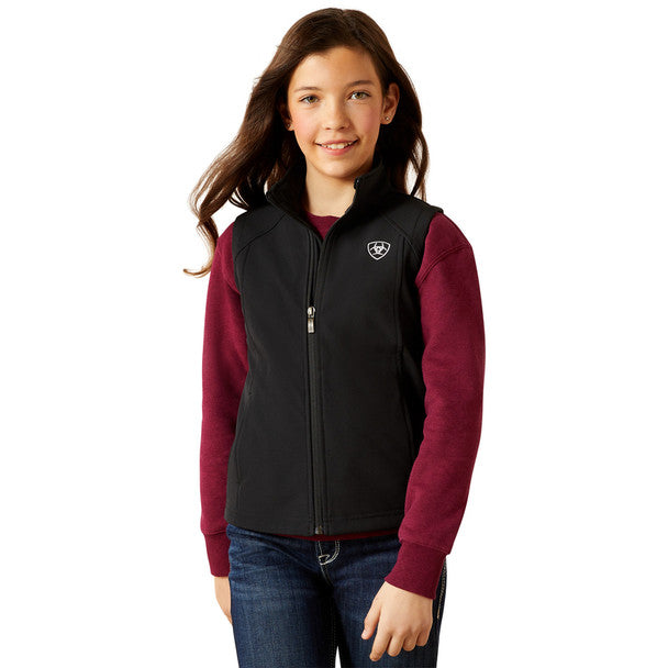 Ariat Gls Logo Softshell Vest Black/Southwest Minimal Print - Winter 26
