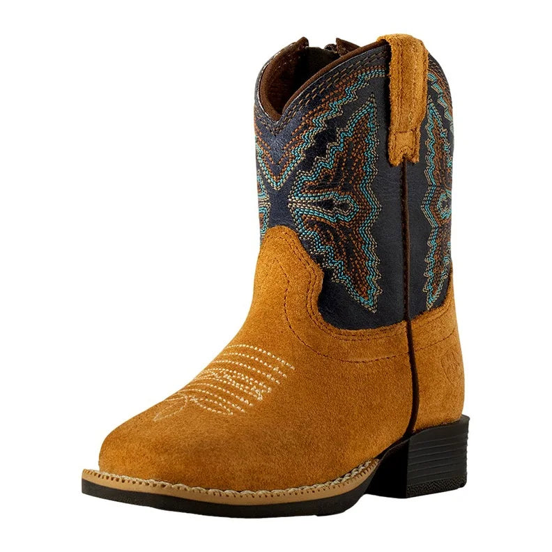 Ariat Infant Lil Stomper Futurity Style Tan | Boots - Ariat Children | Saddleworld Ipswich