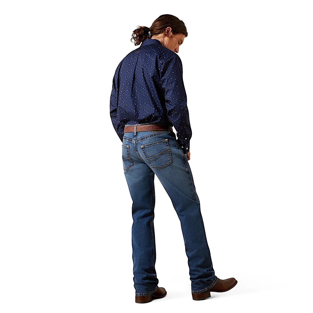 Ariat Mens M5 Straight Jean - Calico Carlos | Country CLothing - Mens Jeans | Saddleworld IPswich
