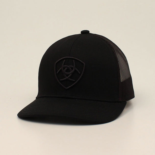 Ariat Mns Cap Mesh Snap Back Black | Country Clothing - Caps | Saddleworld Ipswich