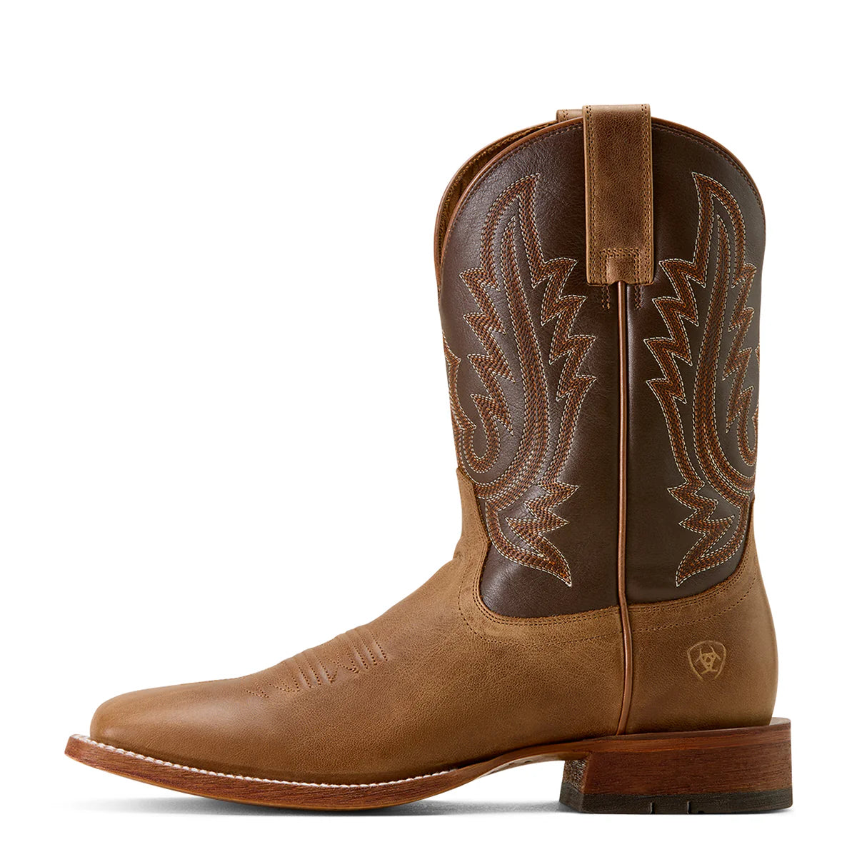 Ariat Mns County Roads WST Wheat Tan/Santa Fe Brown
