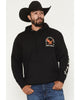 Ariat Mns Eagle Large Hoodie Black