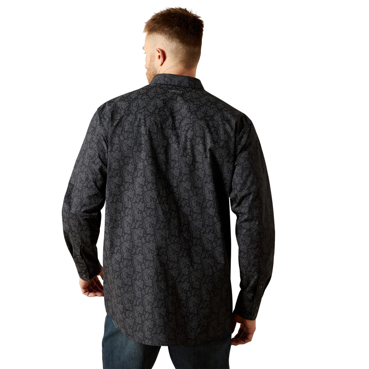 Ariat Mns Finnigan Snap LS Shirt Black
