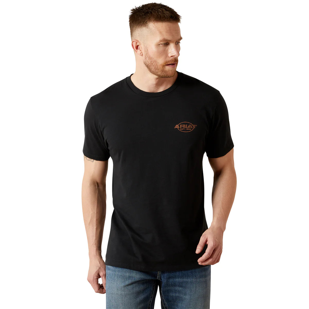Ariat Mns Maximal Collage SS Tee Black