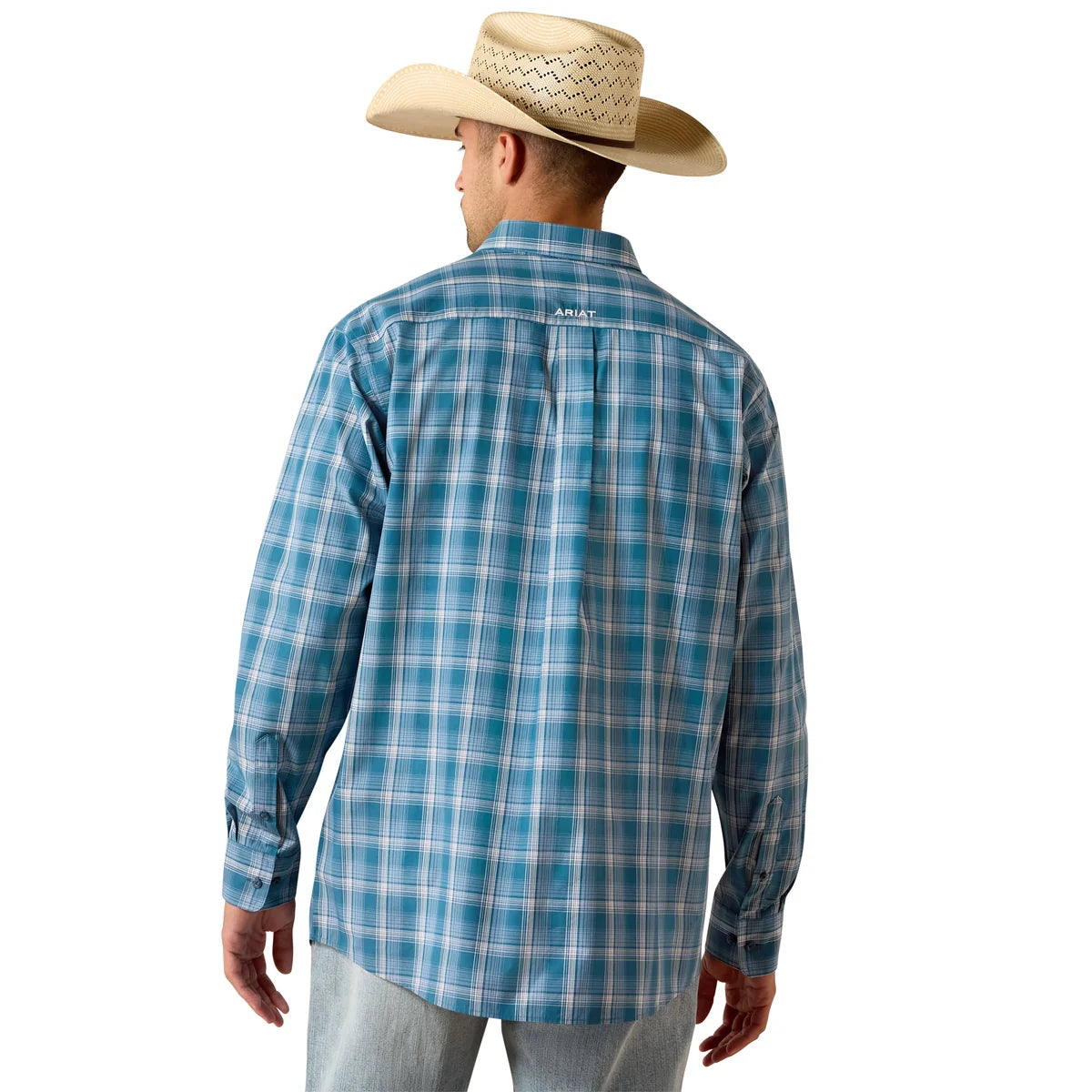 Ariat Mns Pro Series Tyce Classic Fit LS Shirt Deep Dive Plaid