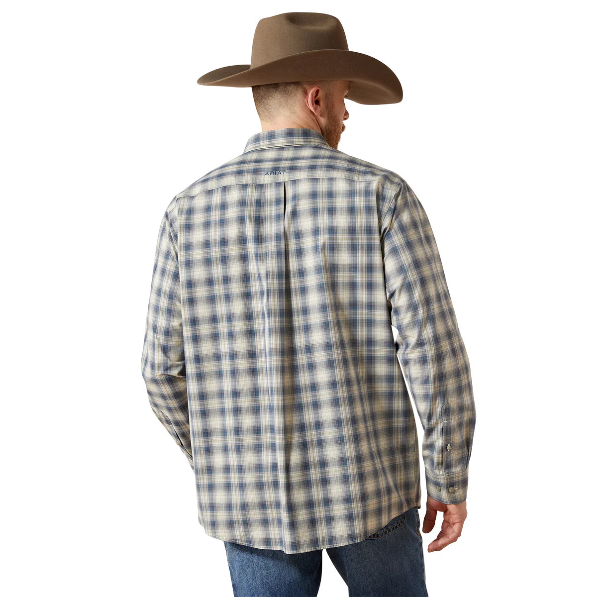 Ariat Mns Pro Series Witten LS Shirt Dark Blue | Country CLothing - Mens Shirt | Saddleworld Ipswich