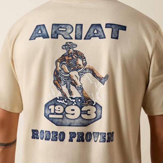 Ariat Mns Proven Stamp SS Tee Natural