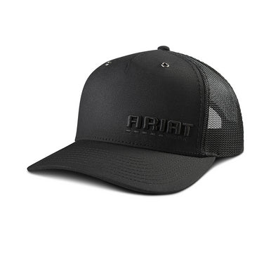 Ariat Mns Richardson 112 Cap Embroidered Black | Country Clothing - Caps | Saddleworld Ipswich