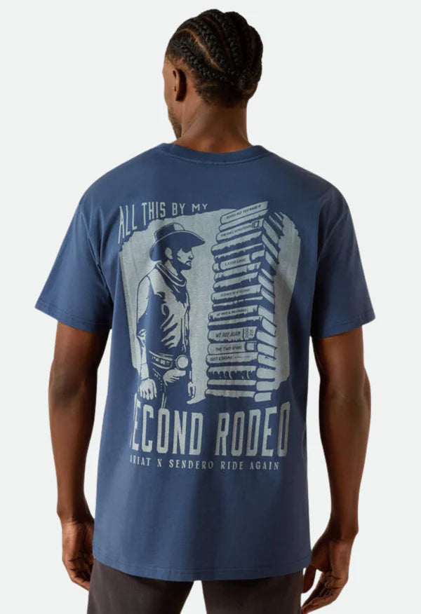 Ariat Mns Sendero Second Rodeo SS | Country Clothing - Mens T Shirt | Saddleworld Ipswich