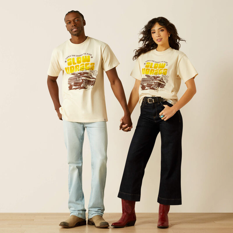 Ariat Mns Sendero Slow Horses SS | Country Clothing - T Shirt | Saddleworld Ipswich