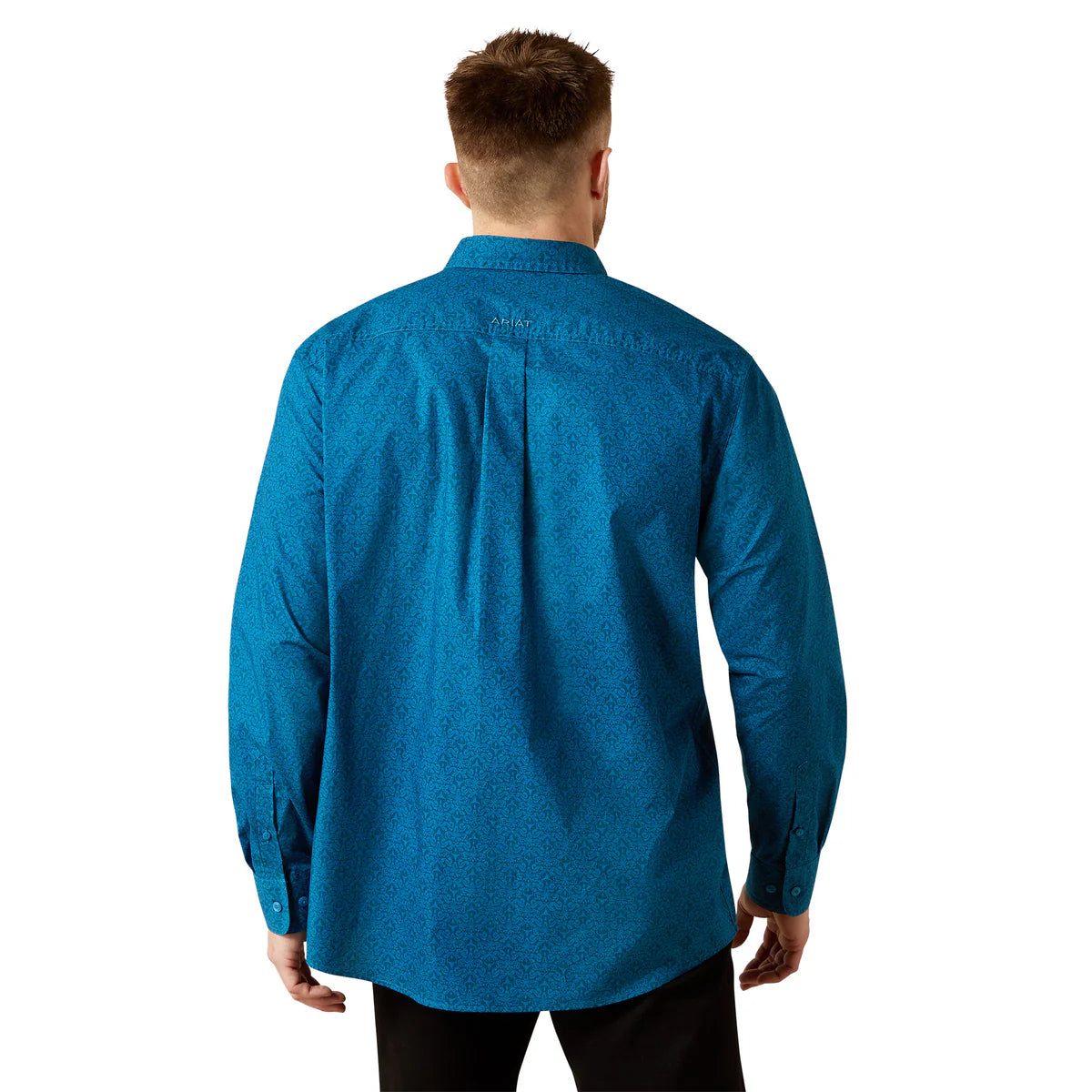 Ariat Mns Terrell LS Shirt Dark Teal