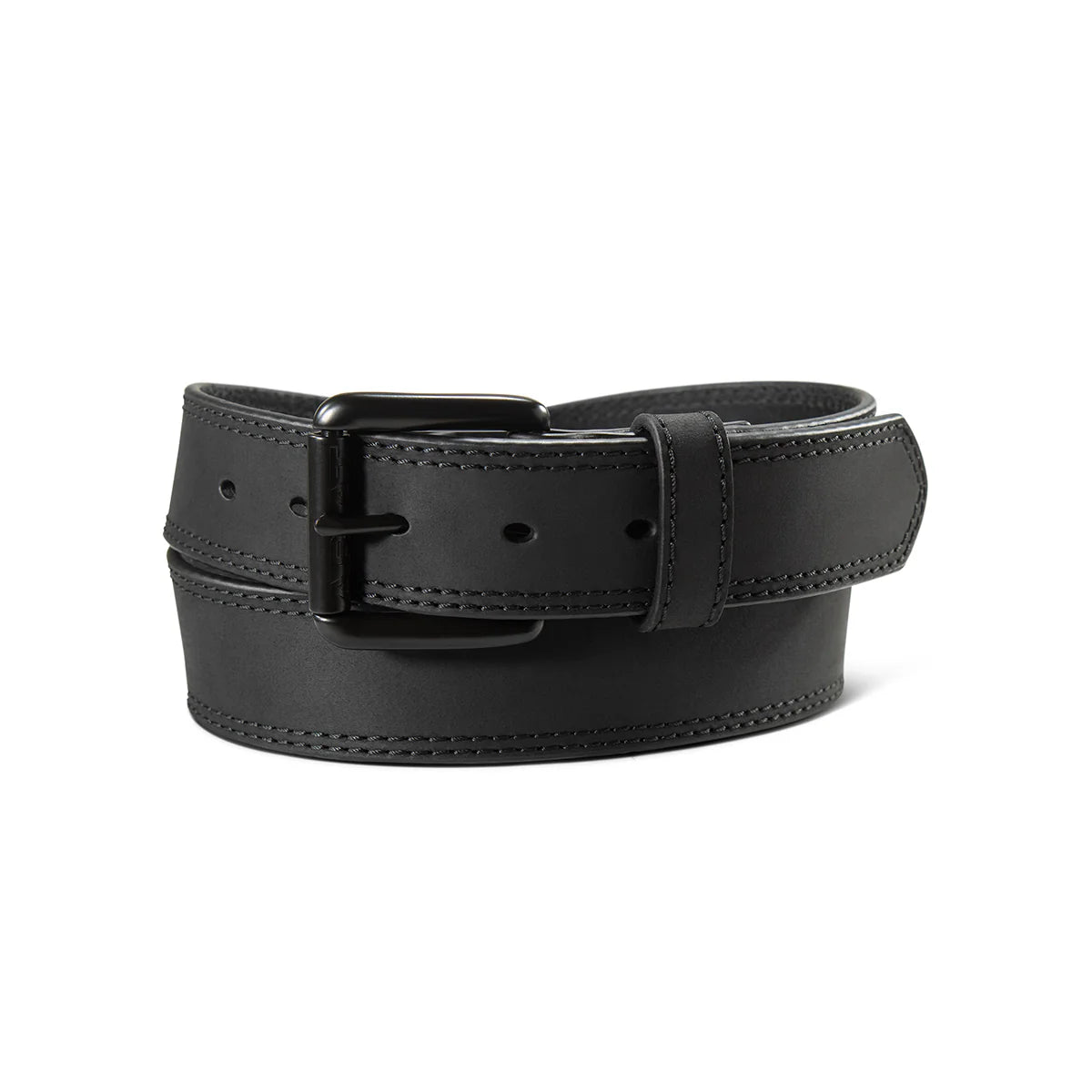 Ariat Mns Work Belt 1.5in Single Ply Leather Black | Country Clothing - Belts | Saddleworld Ipswich