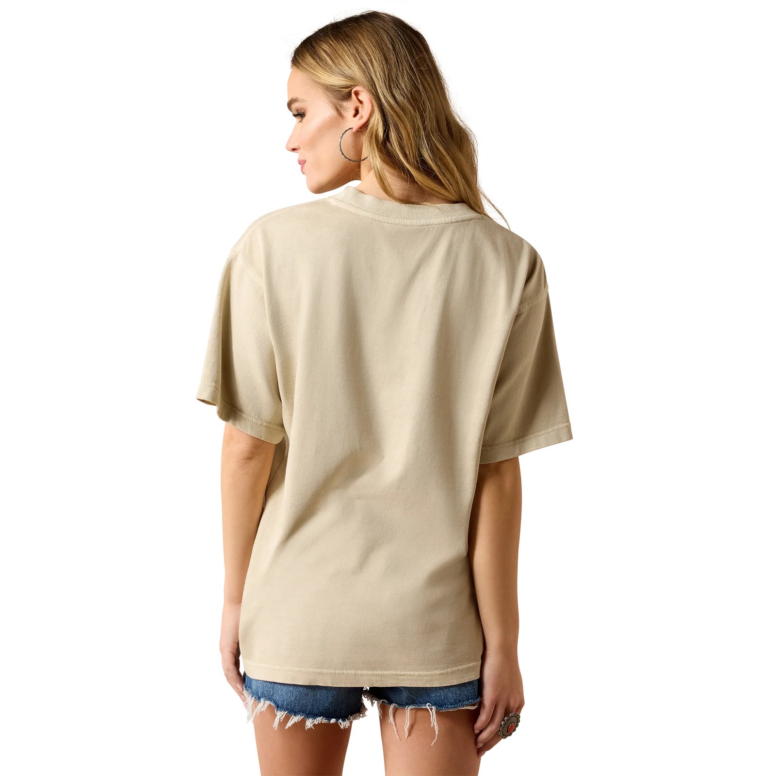 Ariat Wmns Bull Rider Arched SS Tee French Oak