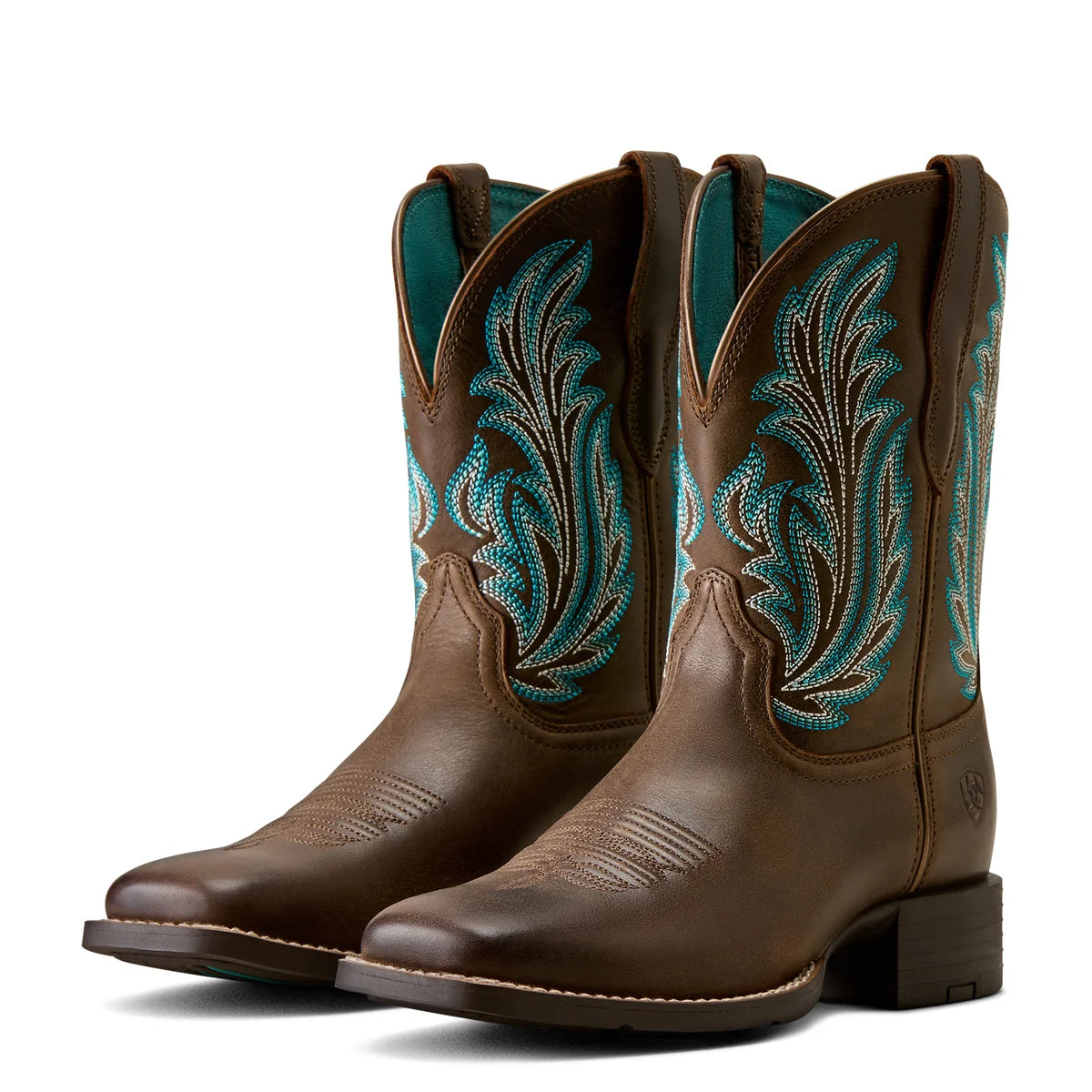Ariat Wmns Round Up Filly WST Dark Cacao | Boots - Ariat Ladies | Saddleworld Ipswich