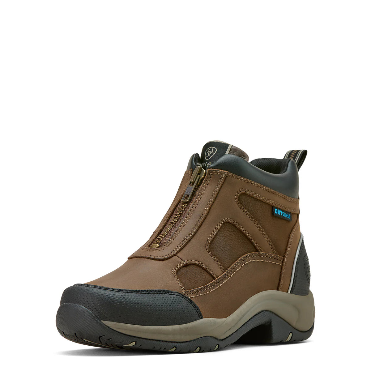 Ariat Wmns Terrain Zip H2O Palm Brown | Boots - Ariat Ladies | Saddleworld Ispwich