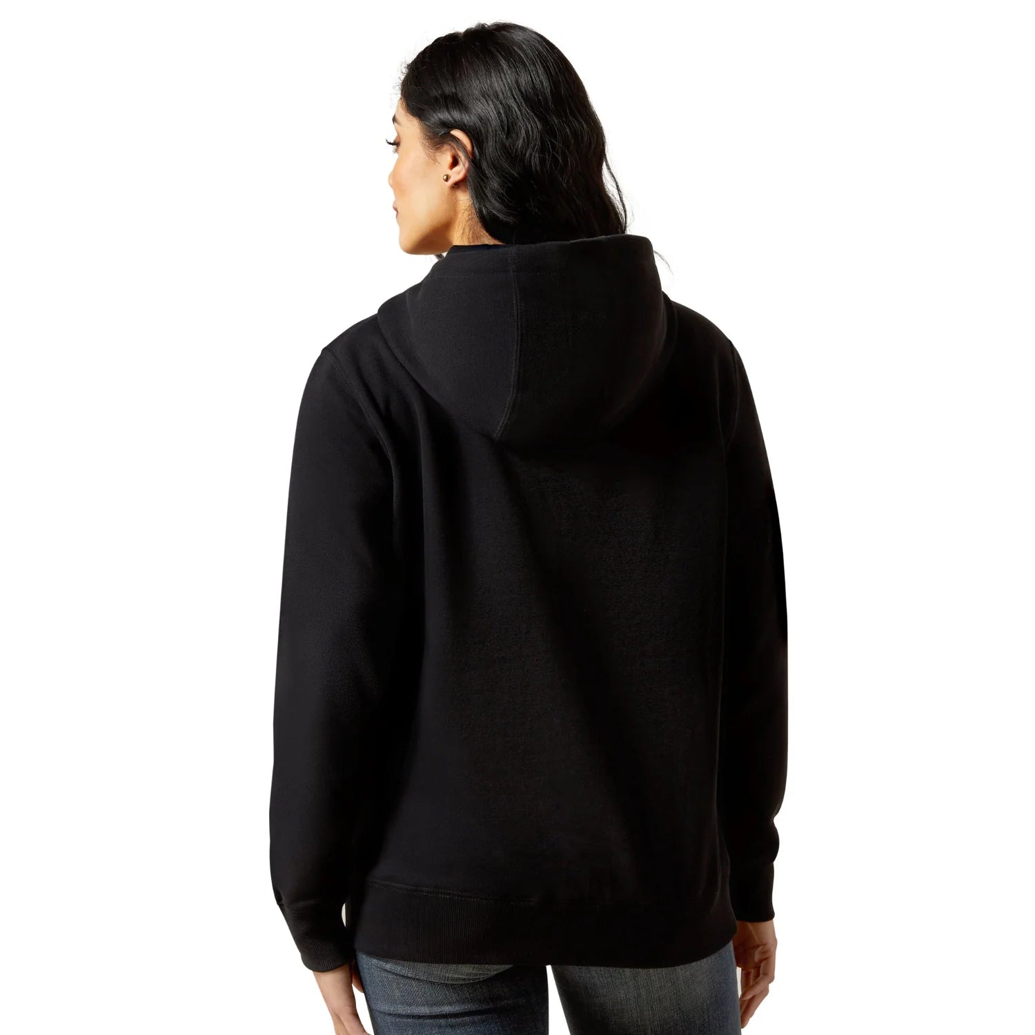 Ariat Wms Booted Logo Hoodie Black