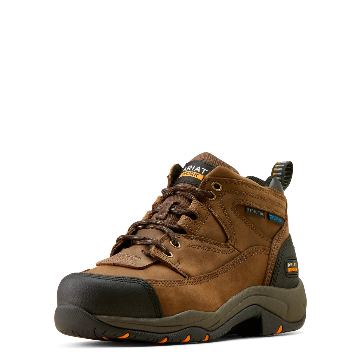 Ariat Wms Duraterrain H2O Steel Toe Distressed Brown | Boots - ariat Ladies | Saddeworld Ipswich