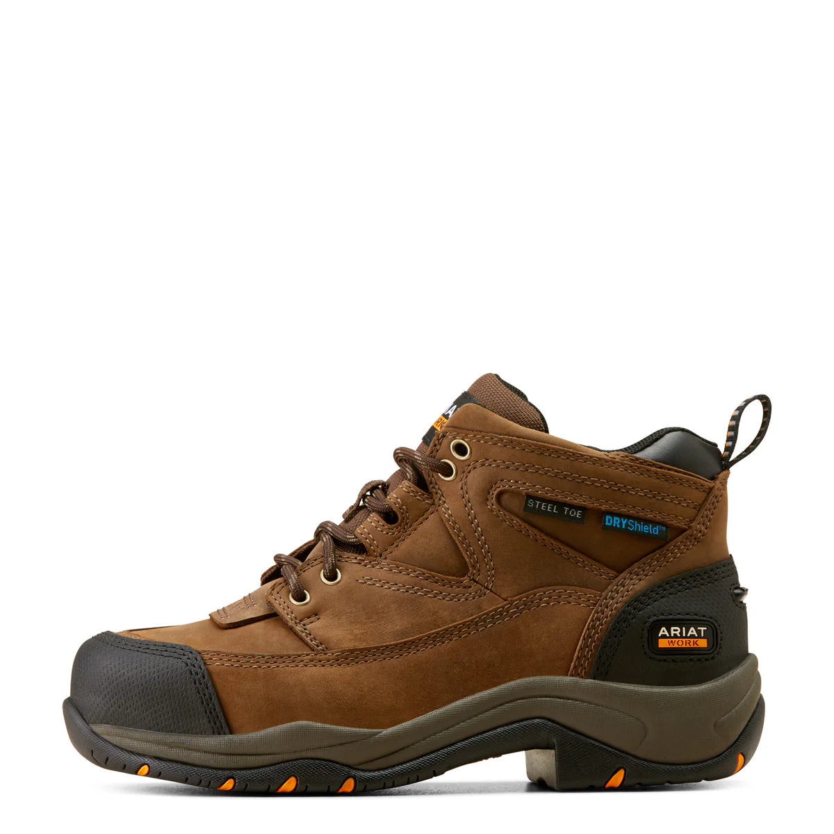 Ariat Wms Duraterrain H2O Steel Toe Distressed Brown | boots - Ariat Ladies | Saddleworld Ipswich