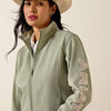 Ariat Wms Logo Softshell Jacket Sea Spray Heather