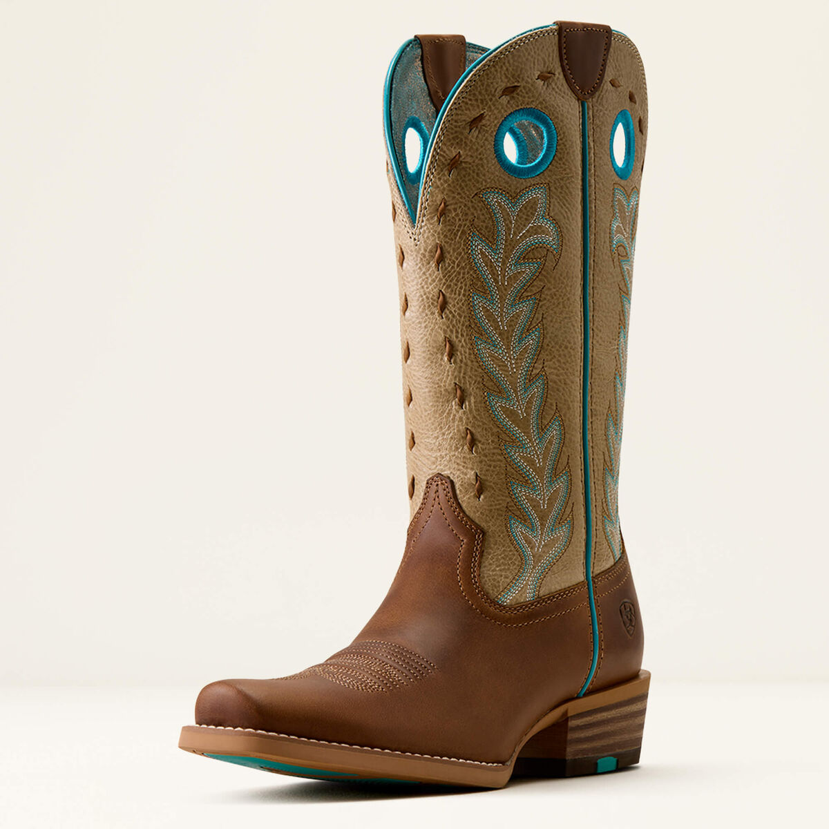 Ariat Wms Lucera NCToe Wheat Brown/Soft Parchment | Boots - Ariat Ladies | Saddleworld Ipswich