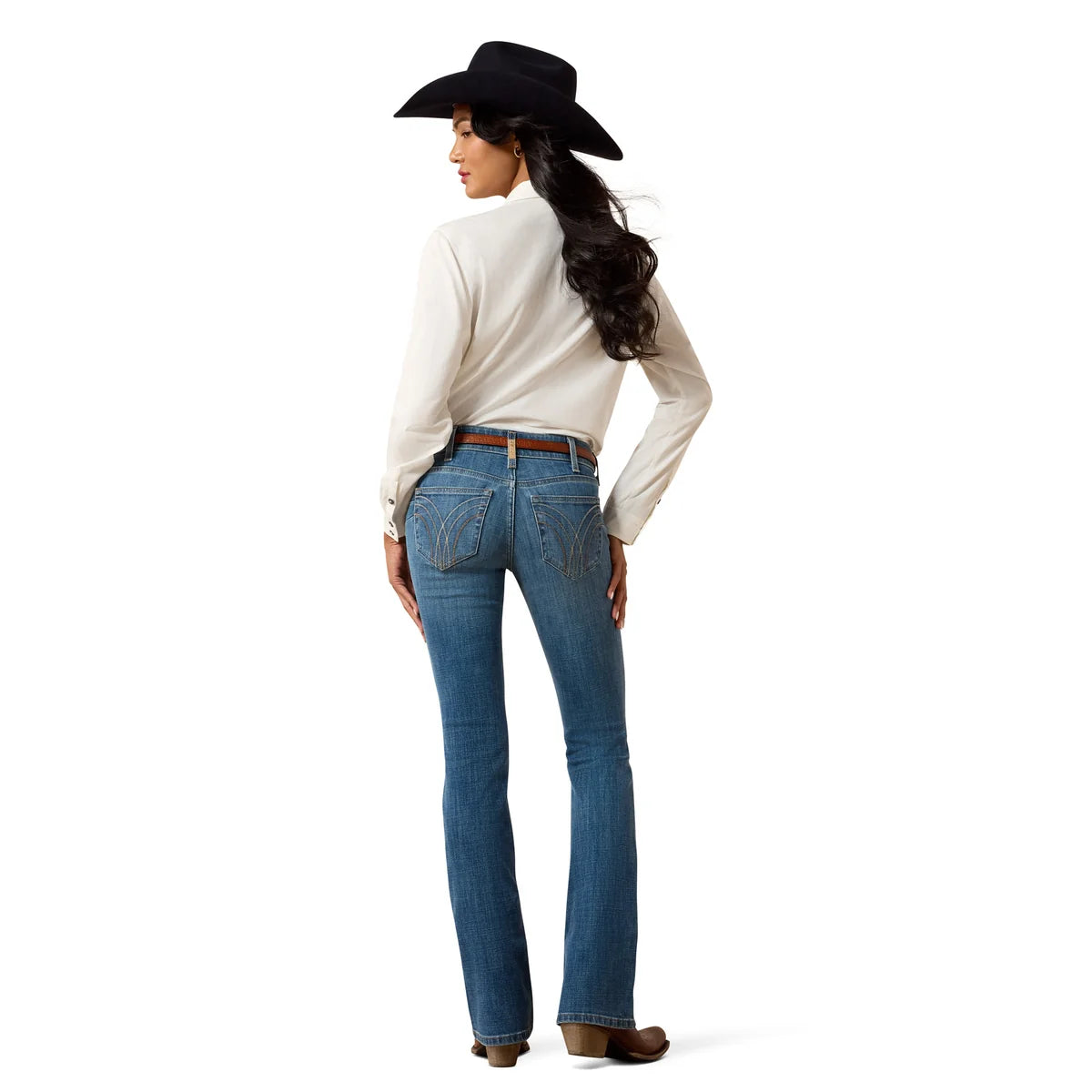 Ariat Wms Mid Rise Boot Cut Esti Ithica