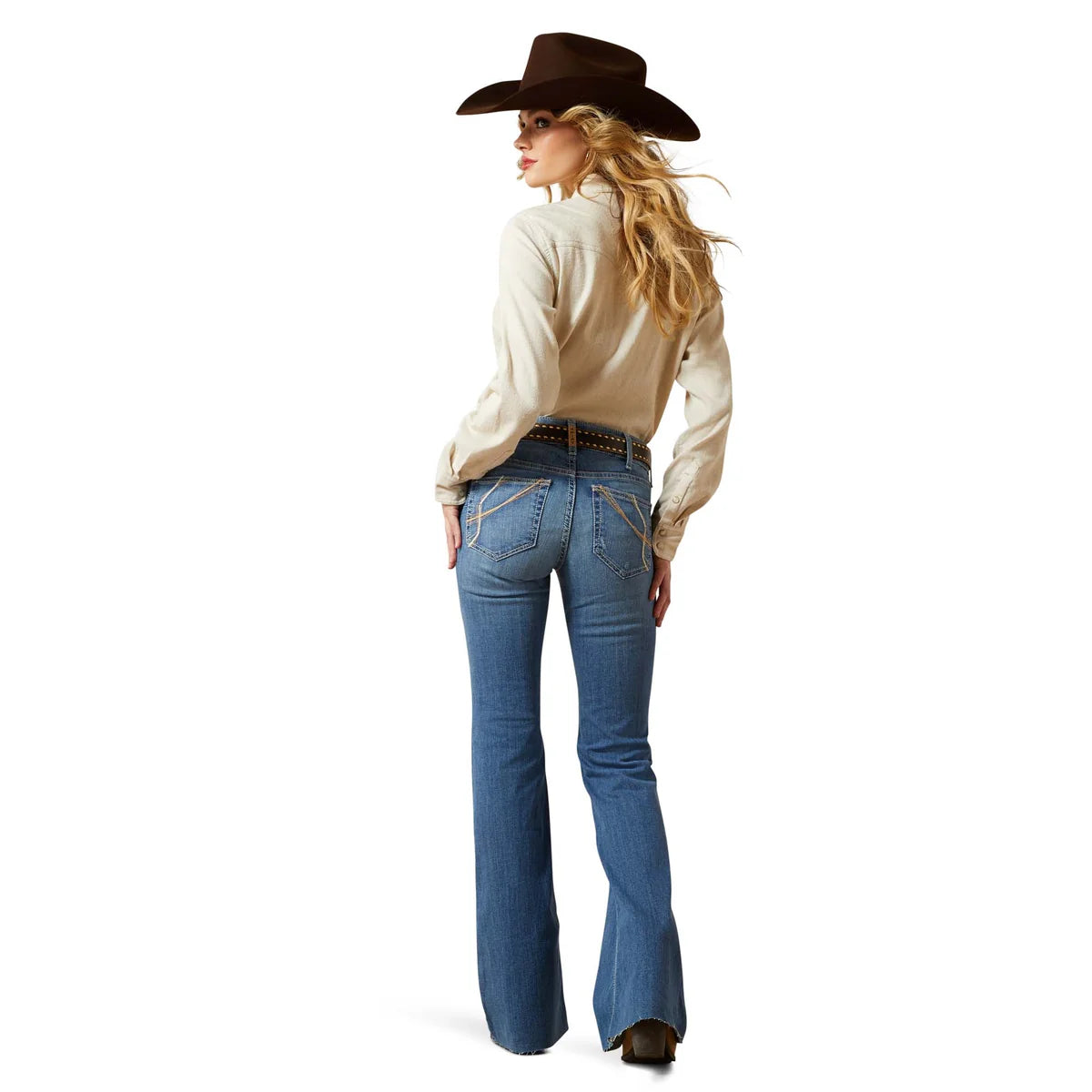 Ariat Wms Perfect Rise Flare Andrea Belfaire | Country Clothing - Ladies Jeans | Saddleworld Ipswich