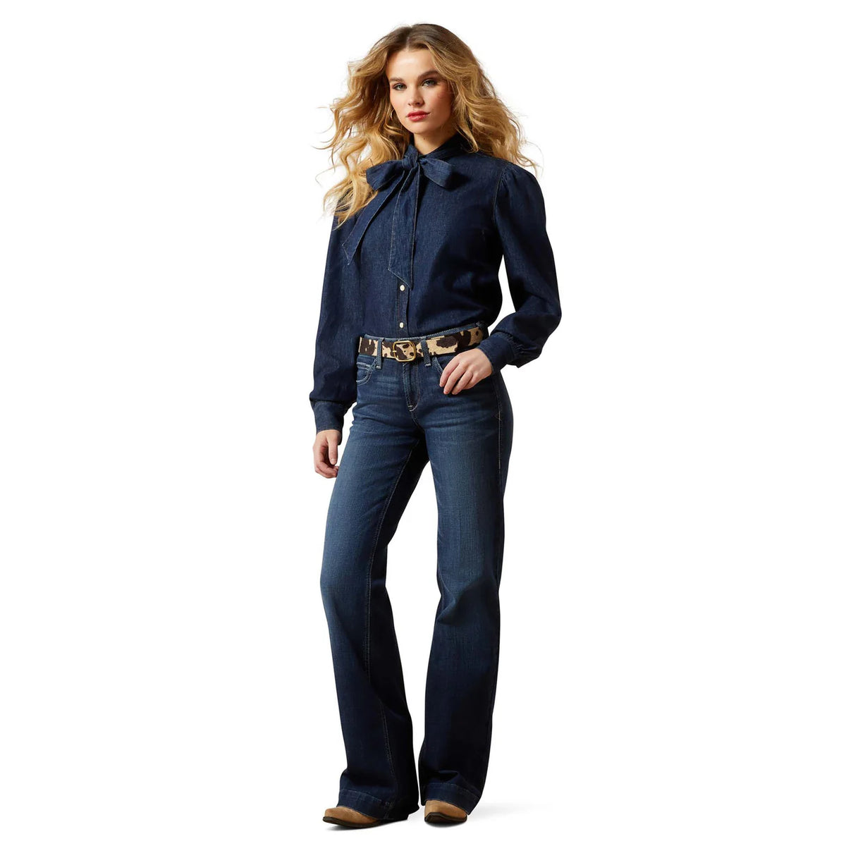 Ariat Wms Perfect Rise Trouser Catalaya Plumas | Country Clothing - Ladies Jeans | Saddleworld Ipswich