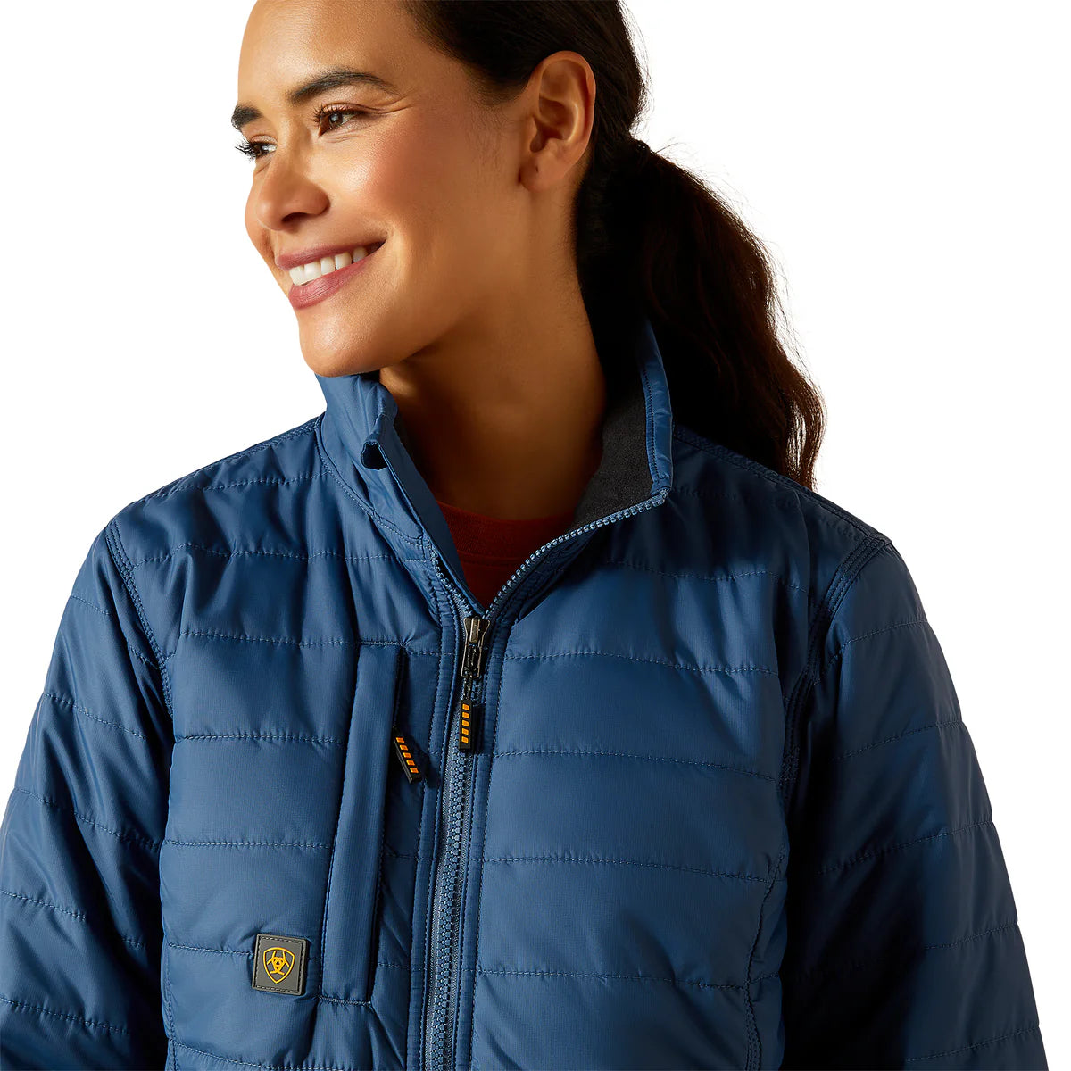 Ariat Wms Rebar Cordura Ripstop Lightweight Insulated Jacket Ensign Blue | Country Clothing - Ladies Winter | Saddleworld Ipswich