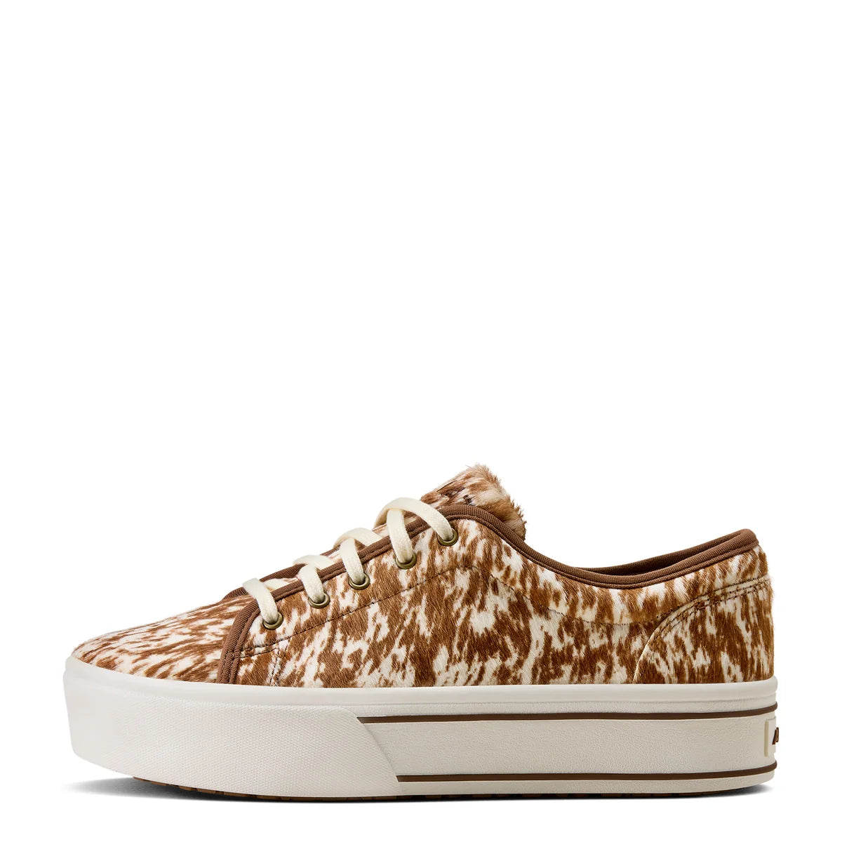Ariat Wms Skylar Speckled Cow Print
