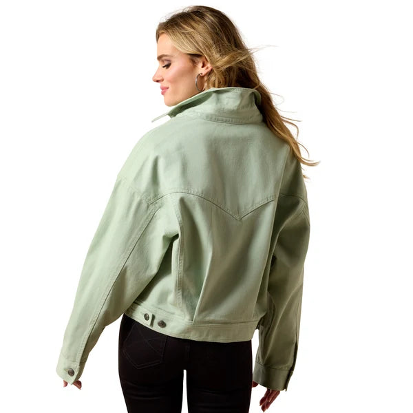 Ariat Wms Solar Cotton Twill Jacket Silt Green