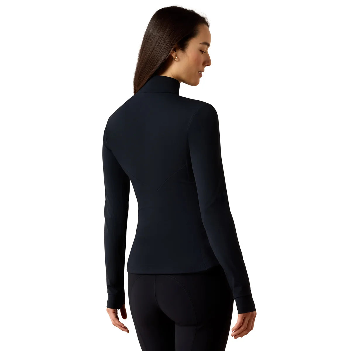 Ariat Wms Solveil 1/2 Zip LS Baselayer Black
