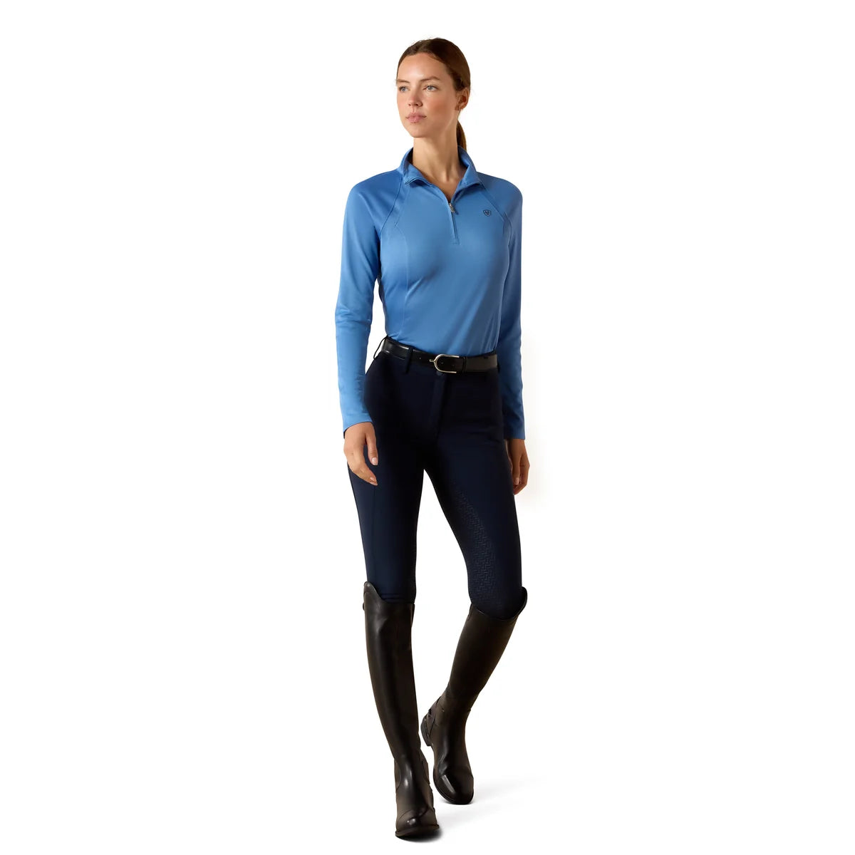 Ariat Wms Sunstopper 3.0 1/4 Zip Riviera