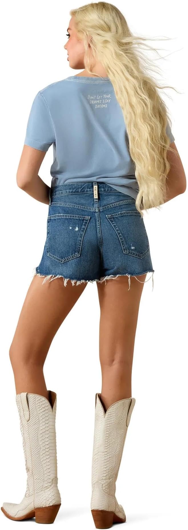 Ariat Wms Ultra High Rise Jazmine Tomboy 3in Shorts Denver | Country Clothing - Shorts | Saddleworld Ipswich